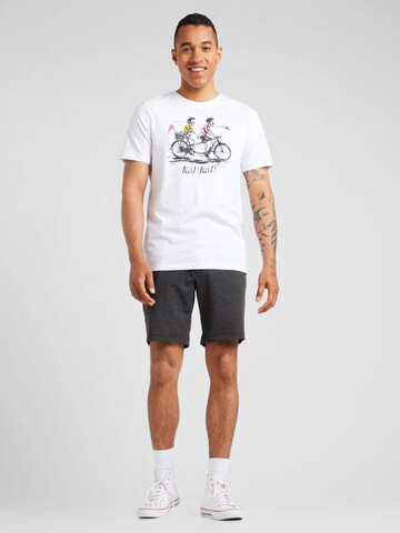 T-Shirt Lindbergh en blanc