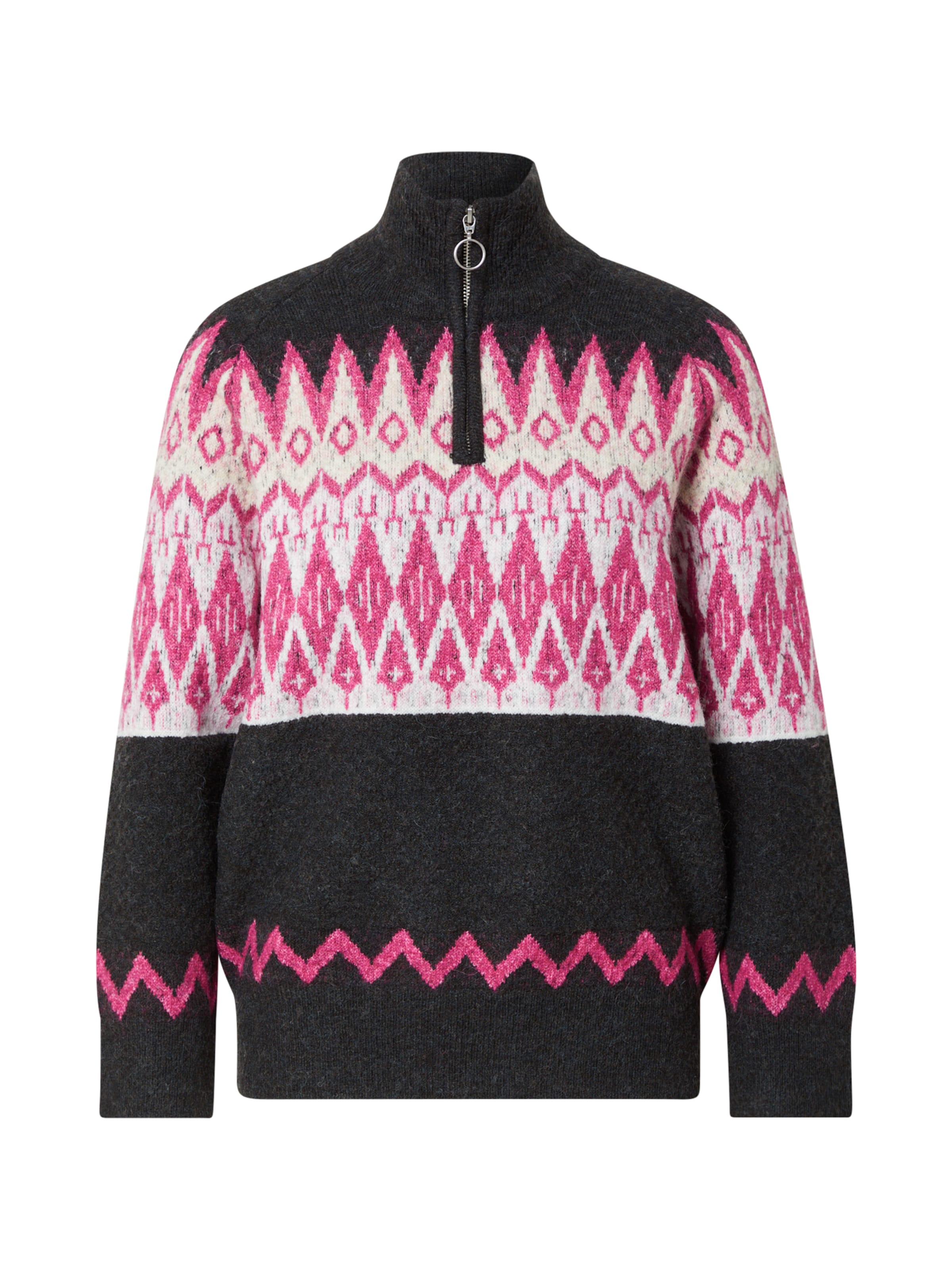 OBJECT Pullover in Schwarz: Vorderseite