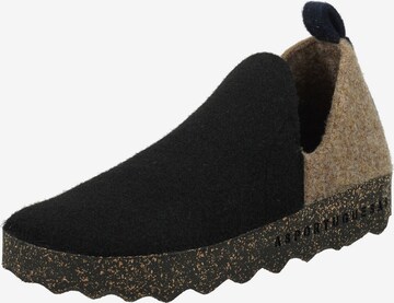 Asportuguesas Slippers in Black: front