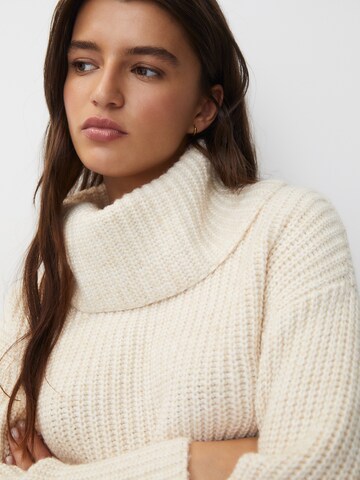 Pull-over Pull&Bear en beige