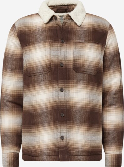 HOLLISTER Between-Season Jacket in Brown / Light brown / White, Item view