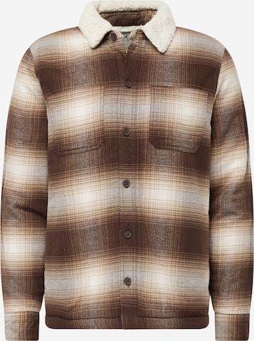 HOLLISTER Regular fit Between-Season Jacket in Brown: front