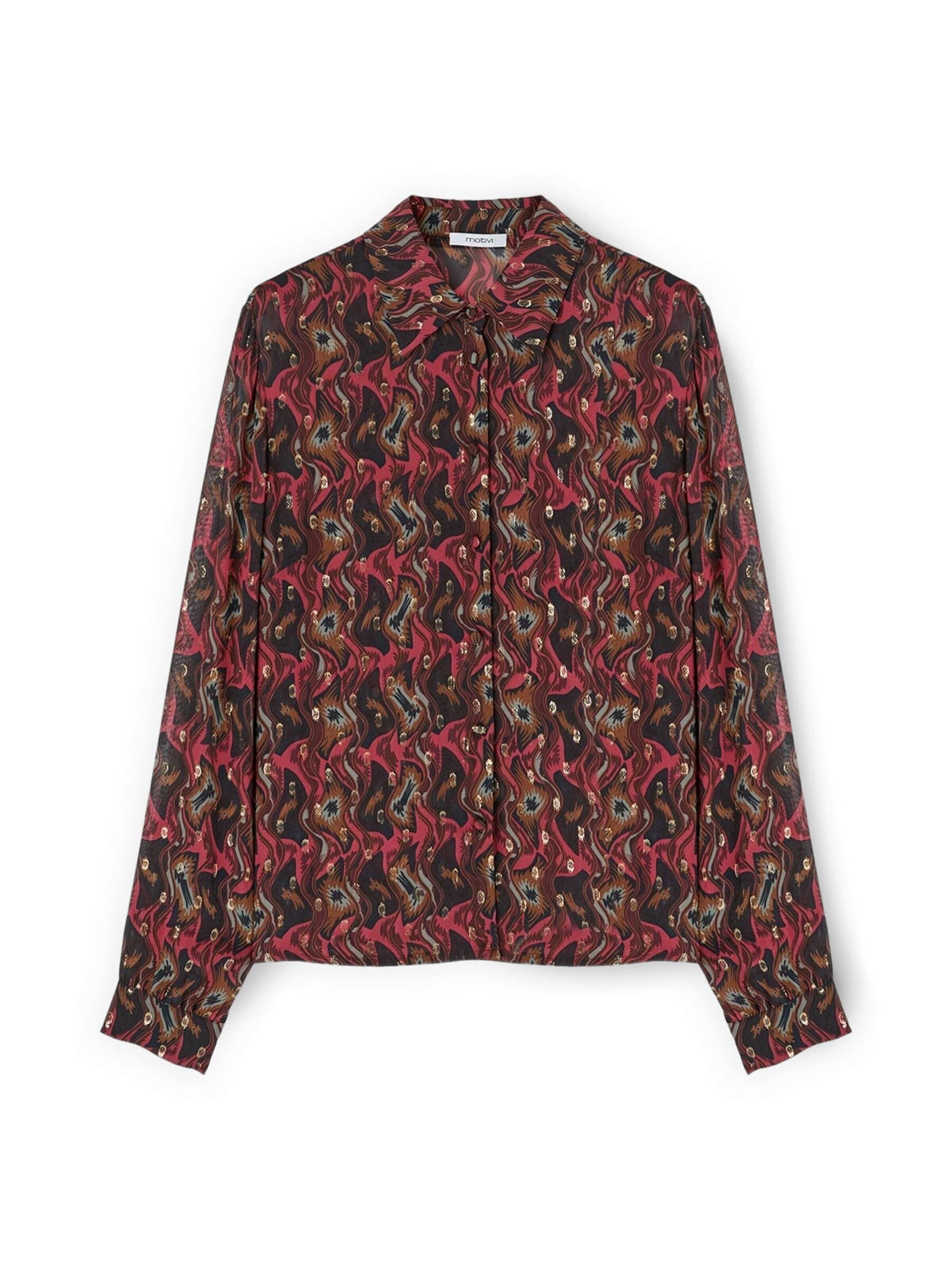 MOTIVI - Blusa en rojo: frente