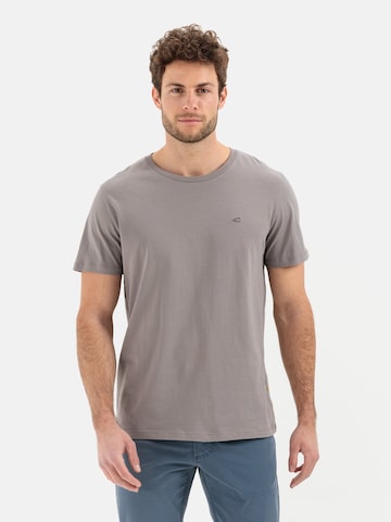 CAMEL ACTIVE Μπλουζάκι σε γκρι: μπροστά