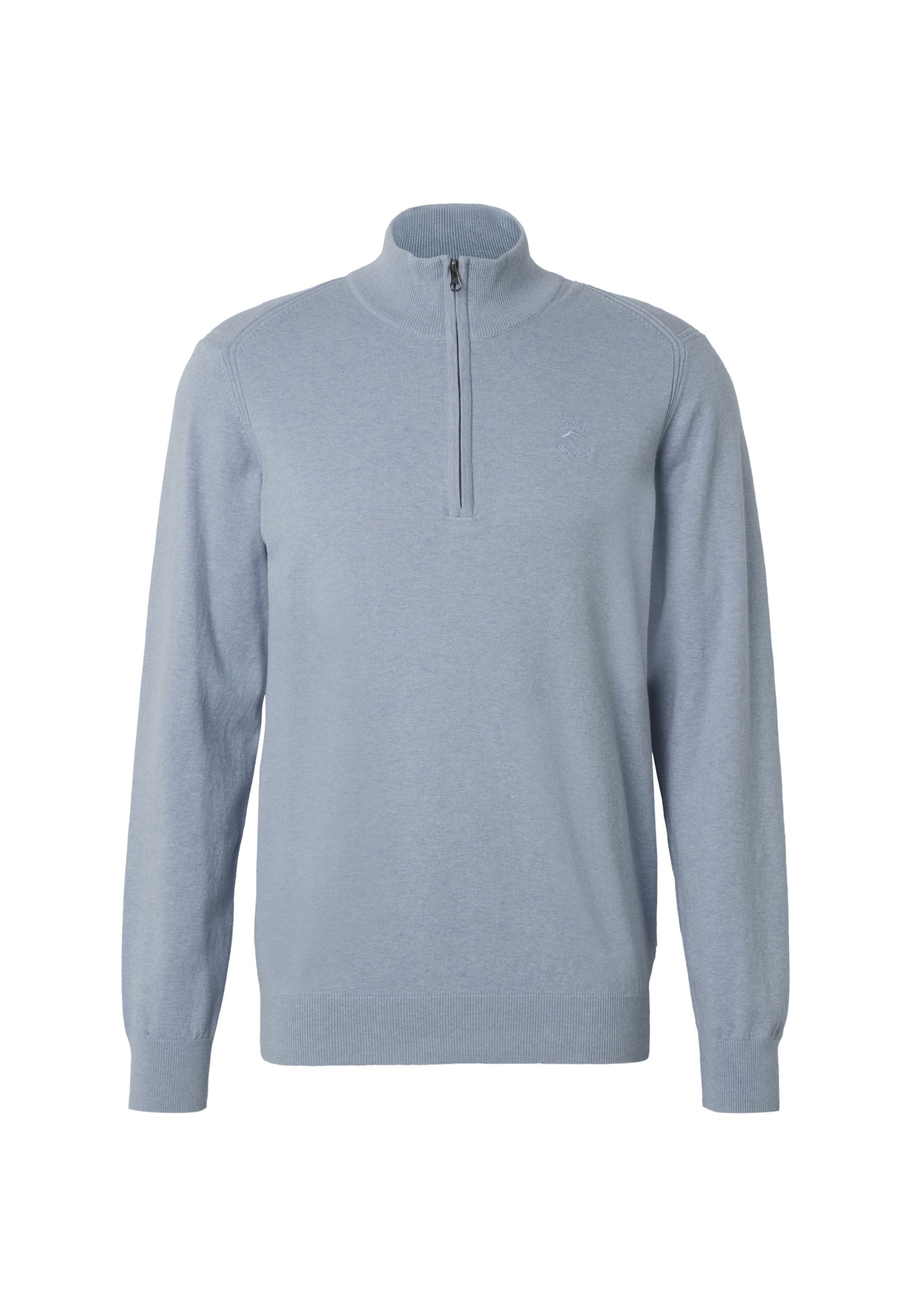 INDICODE JEANS Pulóver 'Lilamos' - kék: elől