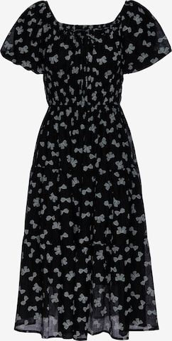 faina - Vestido en negro: frente