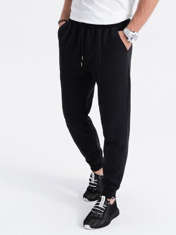 Ombre Tapered Pants 'PASK-22FW-008' in Black