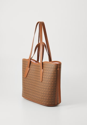 Cabas 'NEW NEVER WIT.' Coccinelle en marron