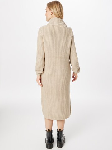 ONLY Knitted dress 'NICA' in Beige