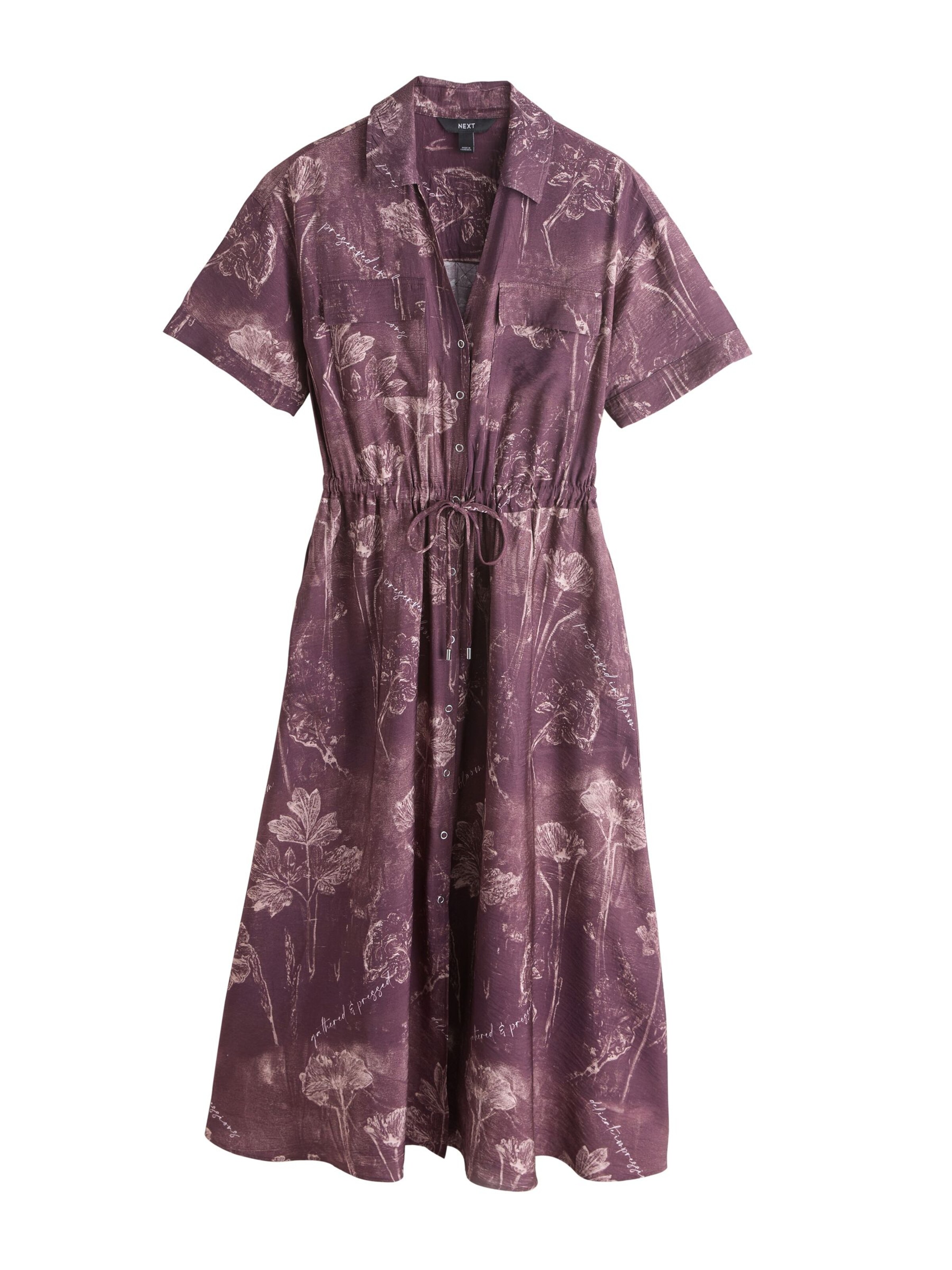 Next Obleka | svetlo bež / ciklama barva, Prikaz izdelka