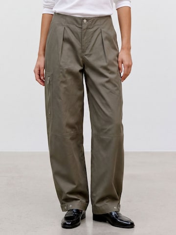 Barrel Pantalon cargo 'VMIvy' VERO MODA en vert : devant