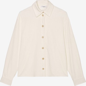 Marc O'Polo DENIM Blouse in Wit: voorkant