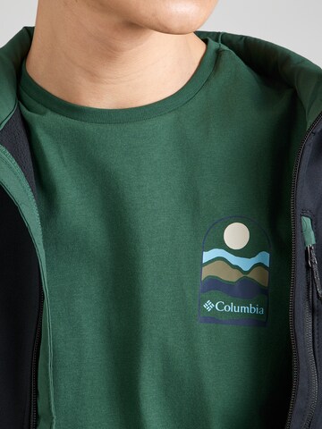 COLUMBIA Toiminnallinen paita 'Explorers Canyon' värissä vihreä