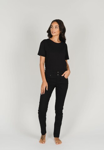 Angels Slimfit Jeans in Zwart