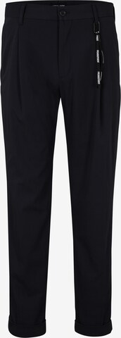STRELLSON Regular Pleat-front trousers 'Louis' in Blue: front