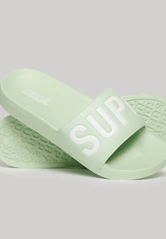 Superdry Beach & Pool Shoes in Green