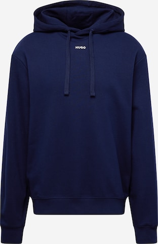 HUGO Sweatshirt 'Dapo' in Blau: Vorderseite