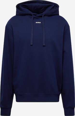 Sweat-shirt 'Dapo' HUGO en bleu : devant