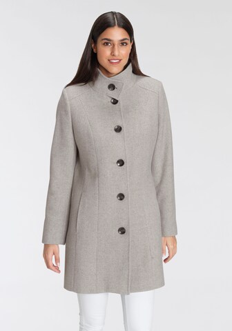 JUNGE Winter Jacket in Grey: front