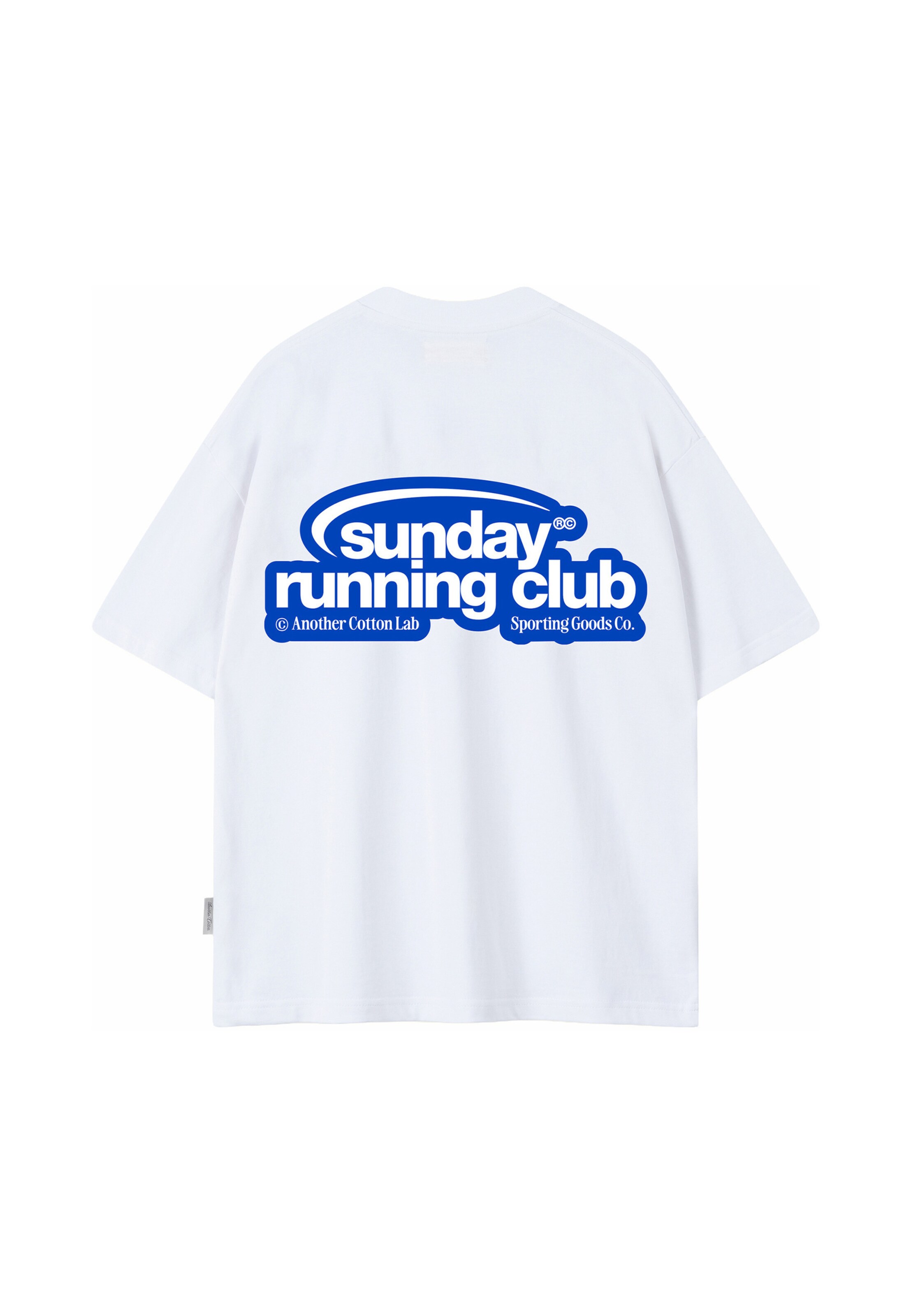Another Cotton Lab - Camisa 'SRC Sporting Goods' em branco