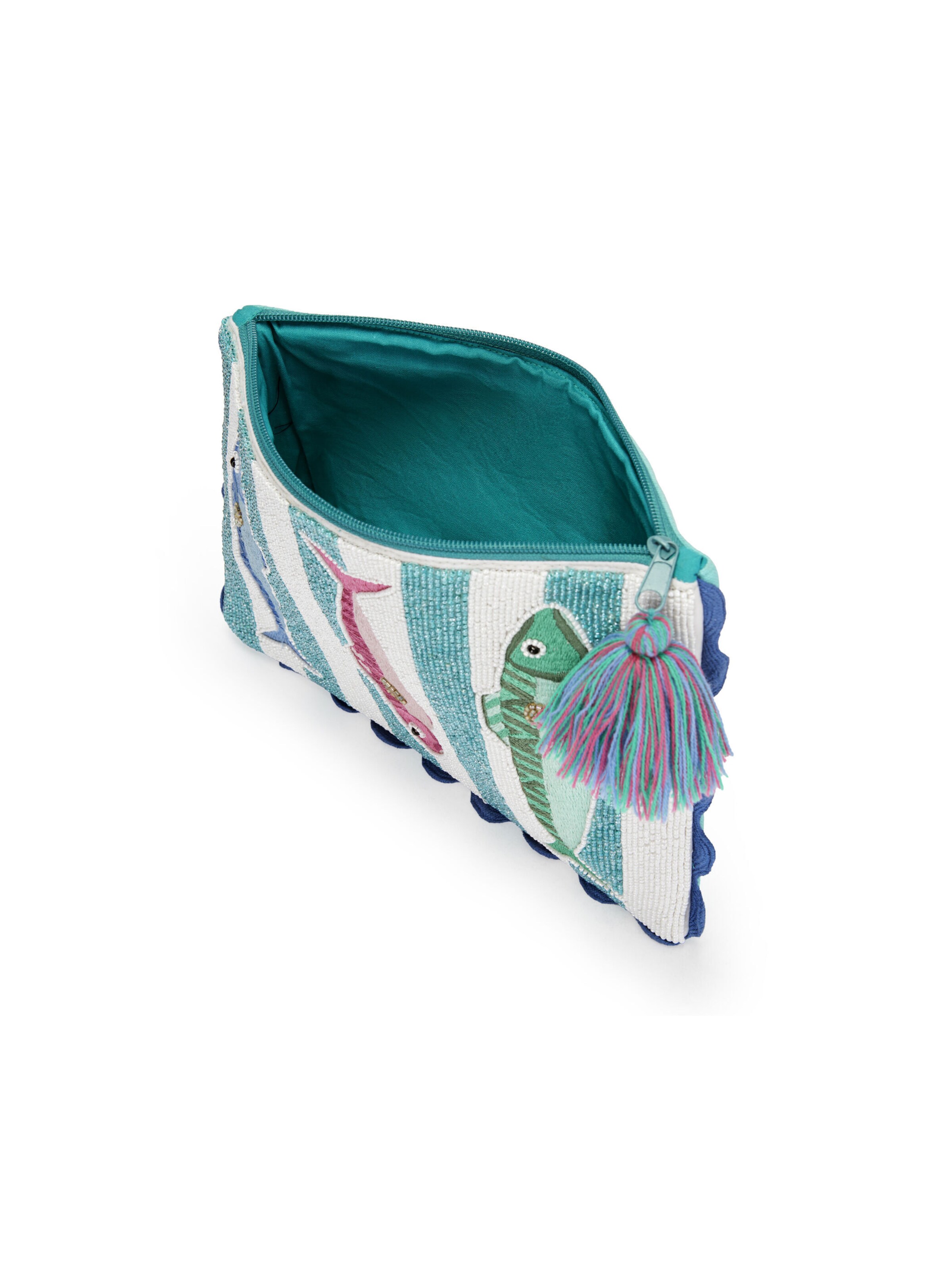Pochette 'Fish Parade' CODELLO en bleu