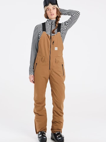 PROTEST Regular Sporthose 'PRTNAUPAKA' in Braun