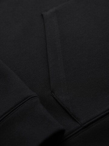 Ombre Sweat jacket in Black