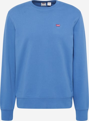 LEVI'S ® Sweatshirt 'Original Housemark' in Blue: front