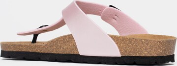 Bayton T-Bar Sandals 'Mercure' in Pink