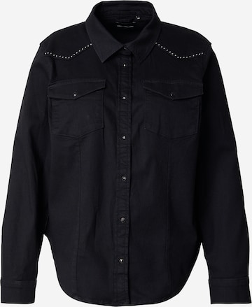 juoda ONLY Carmakoma Palaidinė 'CARSASIA': priekis