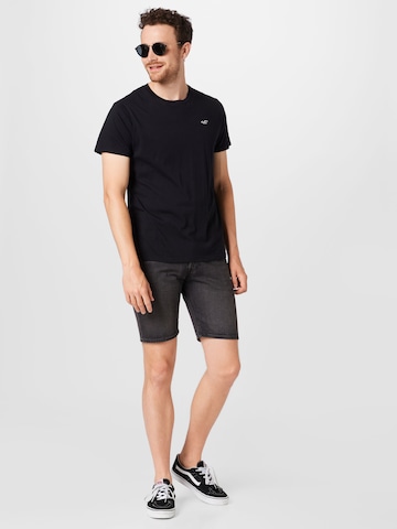 HOLLISTER - Camiseta en negro