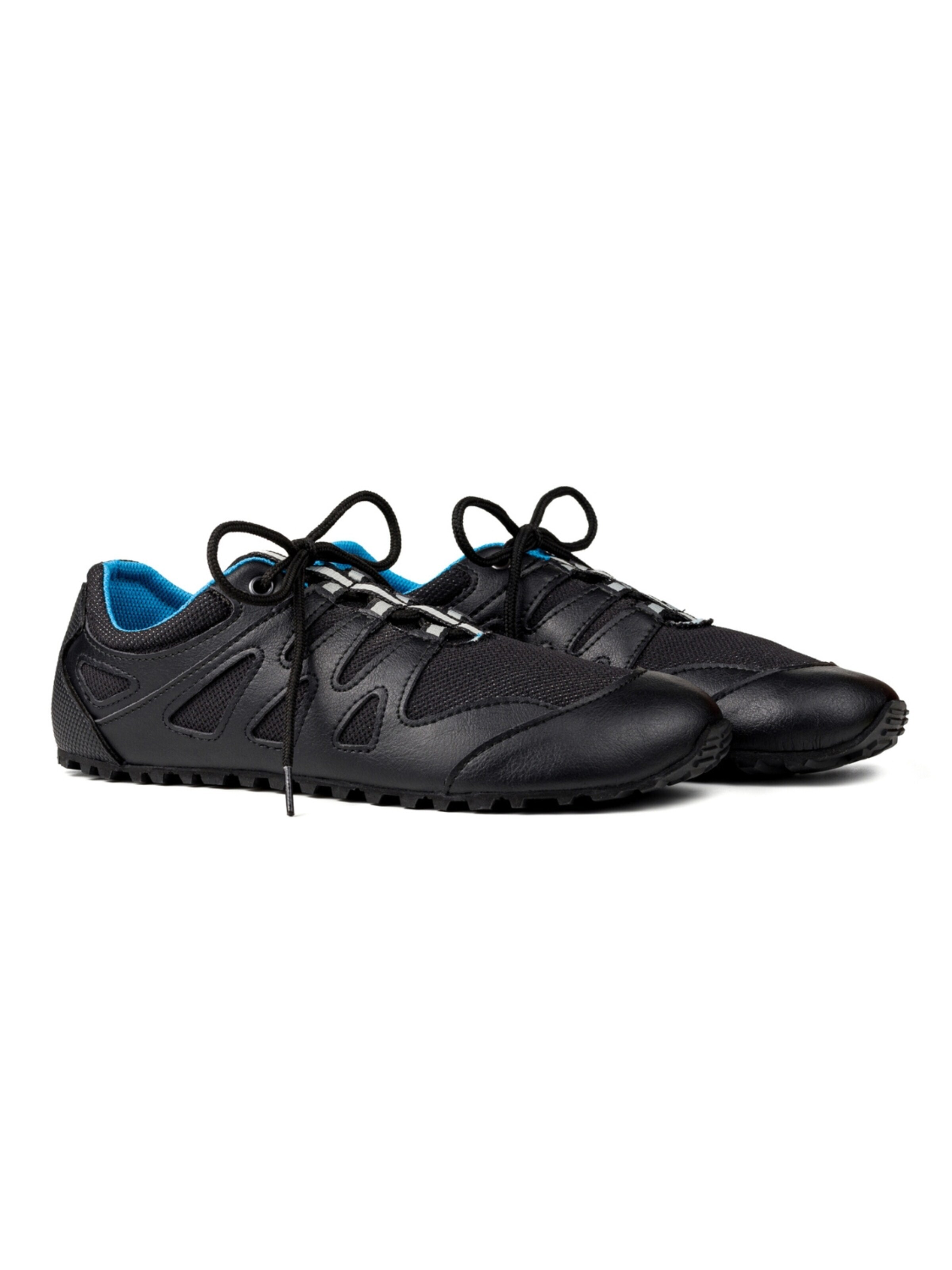Ahinsa shoes Sportos fűzős csizma 'Chitra Trek&Trail Barfußsneaker' - kék