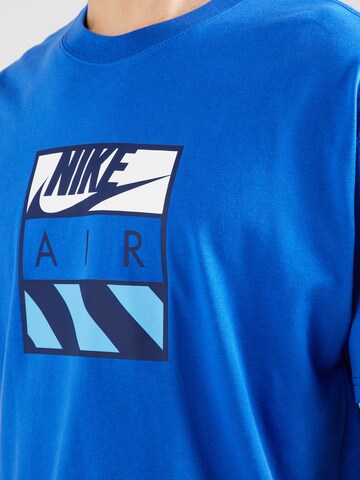 Maglietta 'AIR' di Nike Sportswear in blu