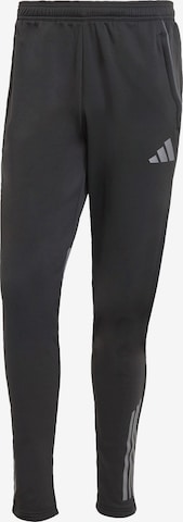 Pantaloni sportivi 'Tiro 25 Competition' di ADIDAS PERFORMANCE in nero: frontale