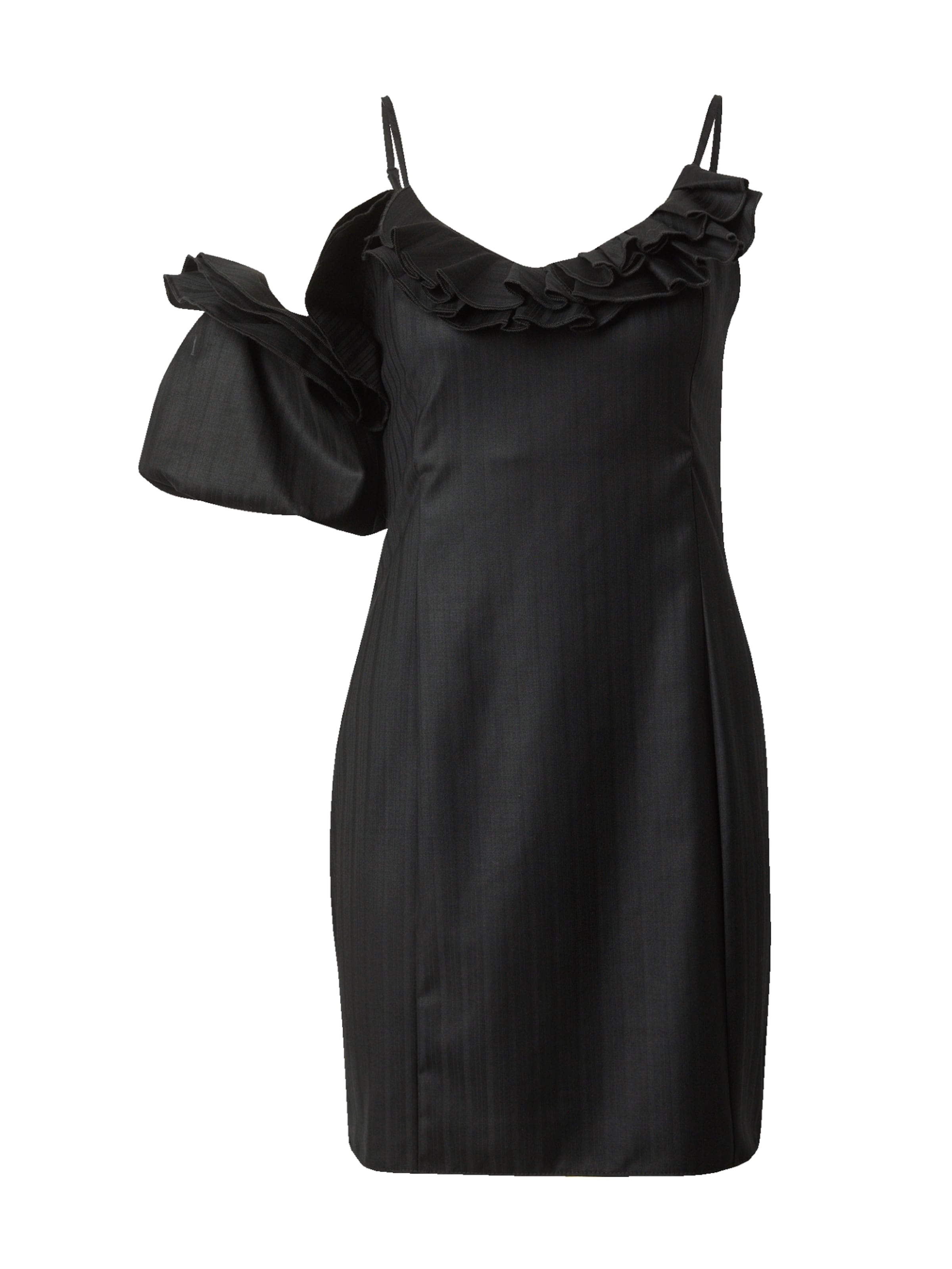 TOPSHOP Kleid in Schwarz: Vorderseite