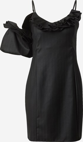 TOPSHOP Φόρεμα σε μαύρο: μπροστά
