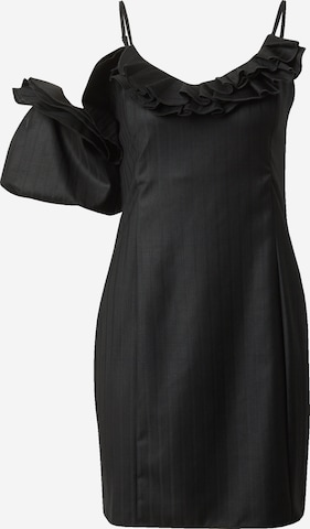 TOPSHOP Sukienka w kolorze czarny: przód