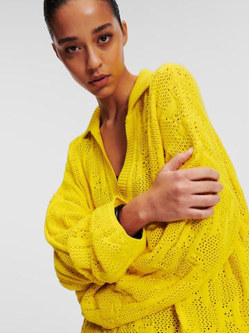 Pullover di Karl Lagerfeld in giallo