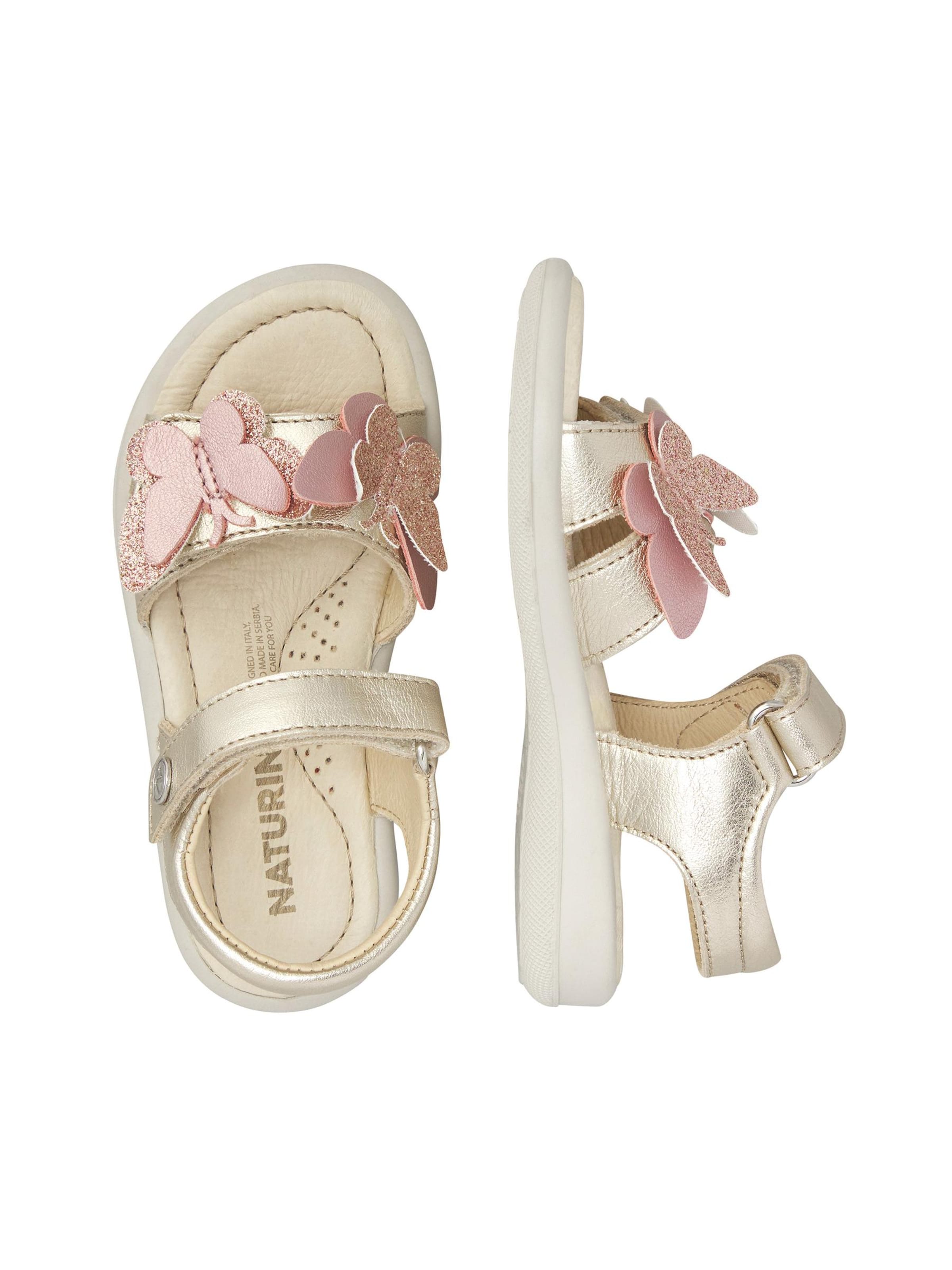 NATURINO Sandalen 'MAUDI' in Goud