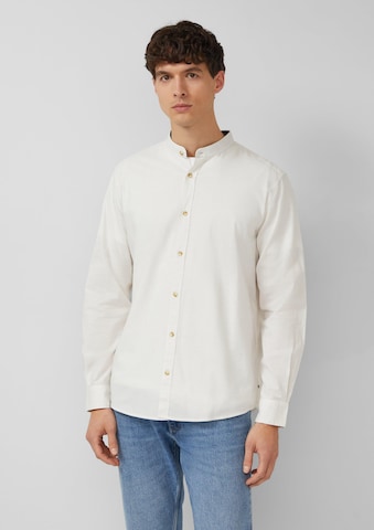 s.Oliver Regular Fit Hemd in Beige