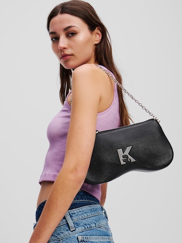 Borsa a spalla di KARL LAGERFELD JEANS in nero