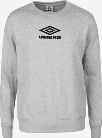 UMBRO Sportsweatshirt 'Diamond' in Grau: predná strana