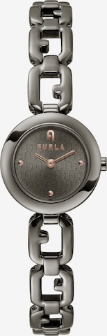 FURLA Uhr 'Arco Chain' in Grau: predná strana