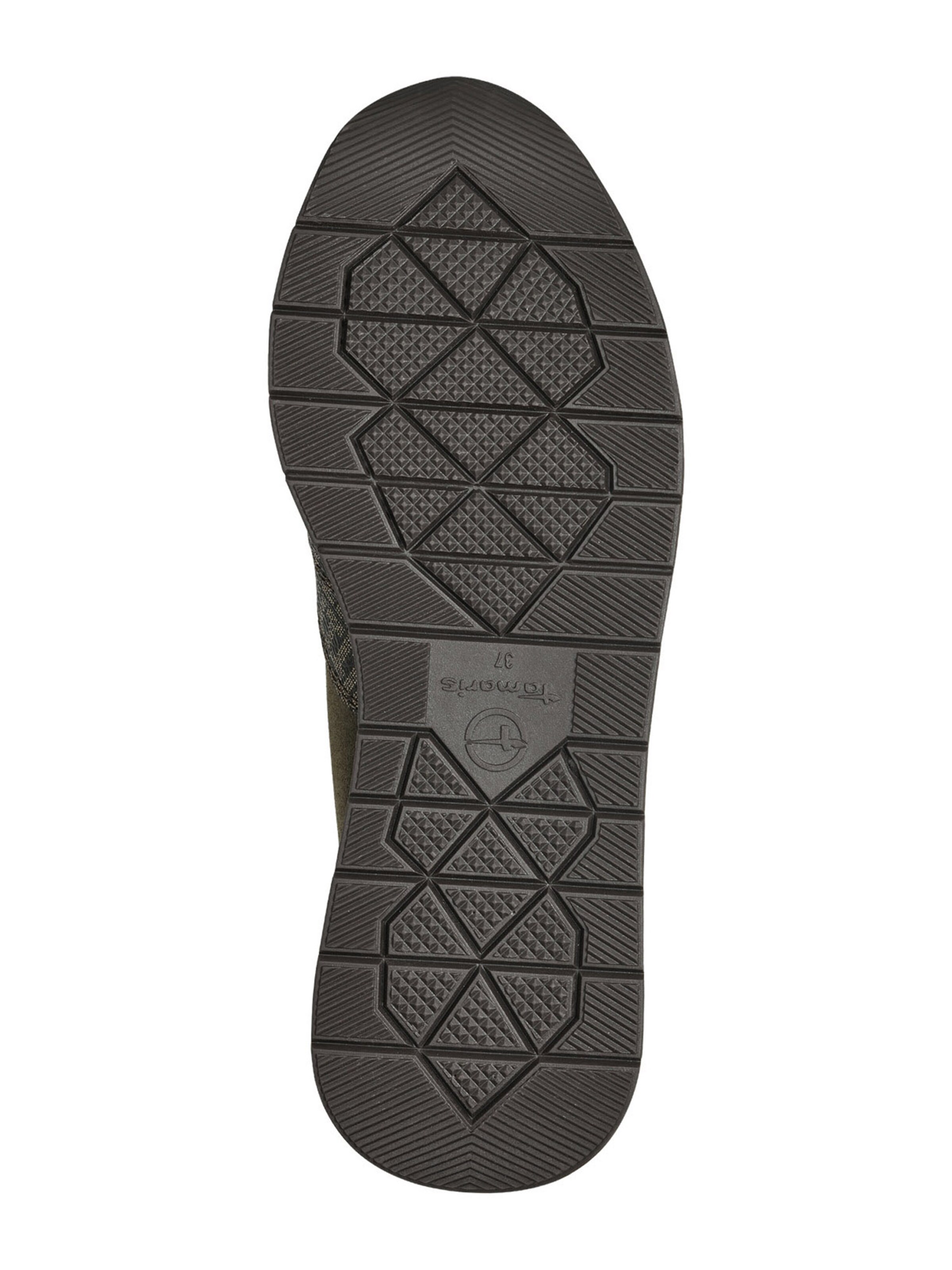 Sneaker bassa di Tamaris in verde