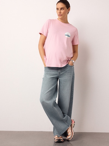 Next Szeroka nogawka Jeansy w kolorze niebieski