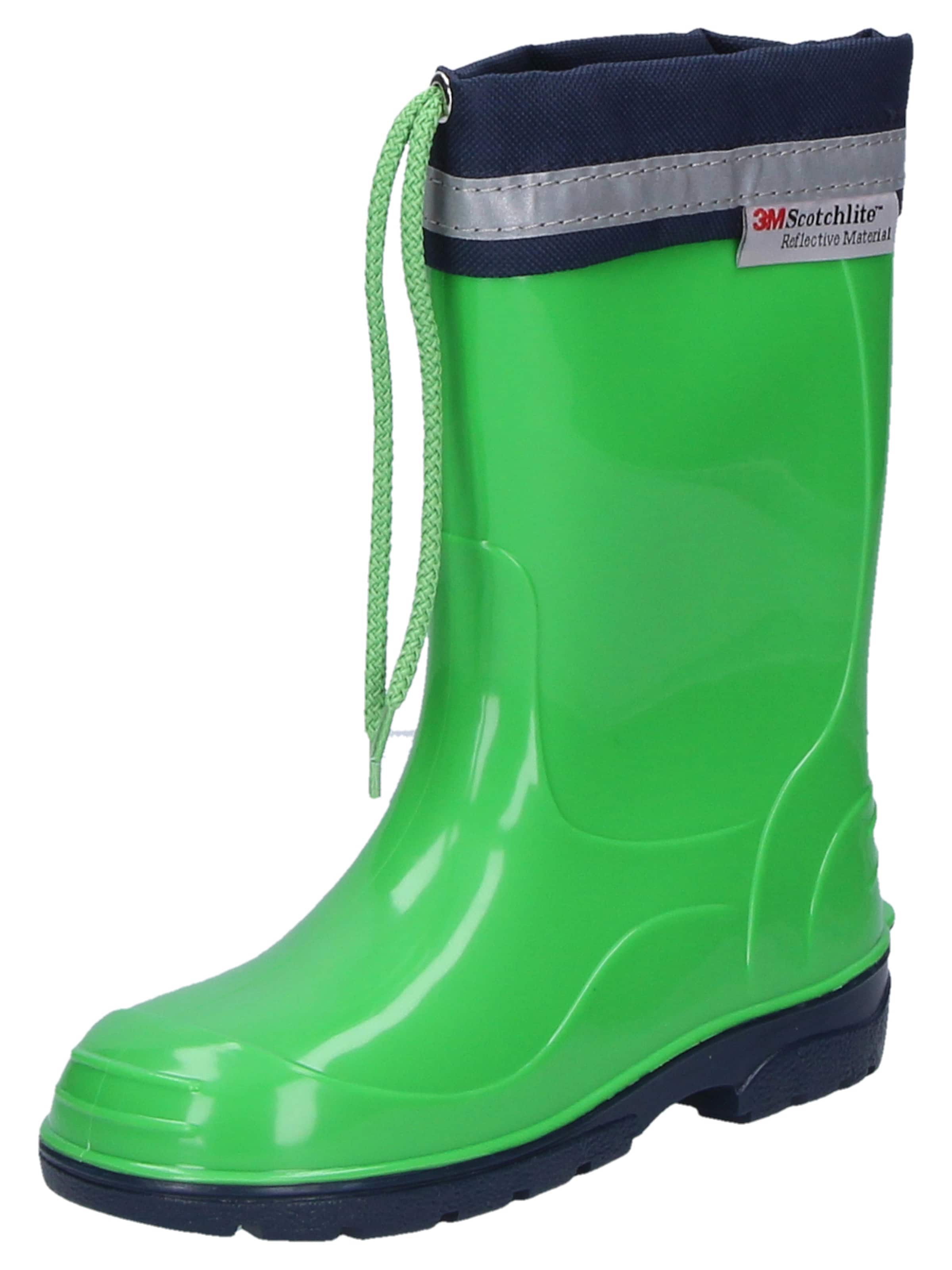 BOCKSTIEGEL Rubber Boots 'Regenstiefel Kim' in Green: front