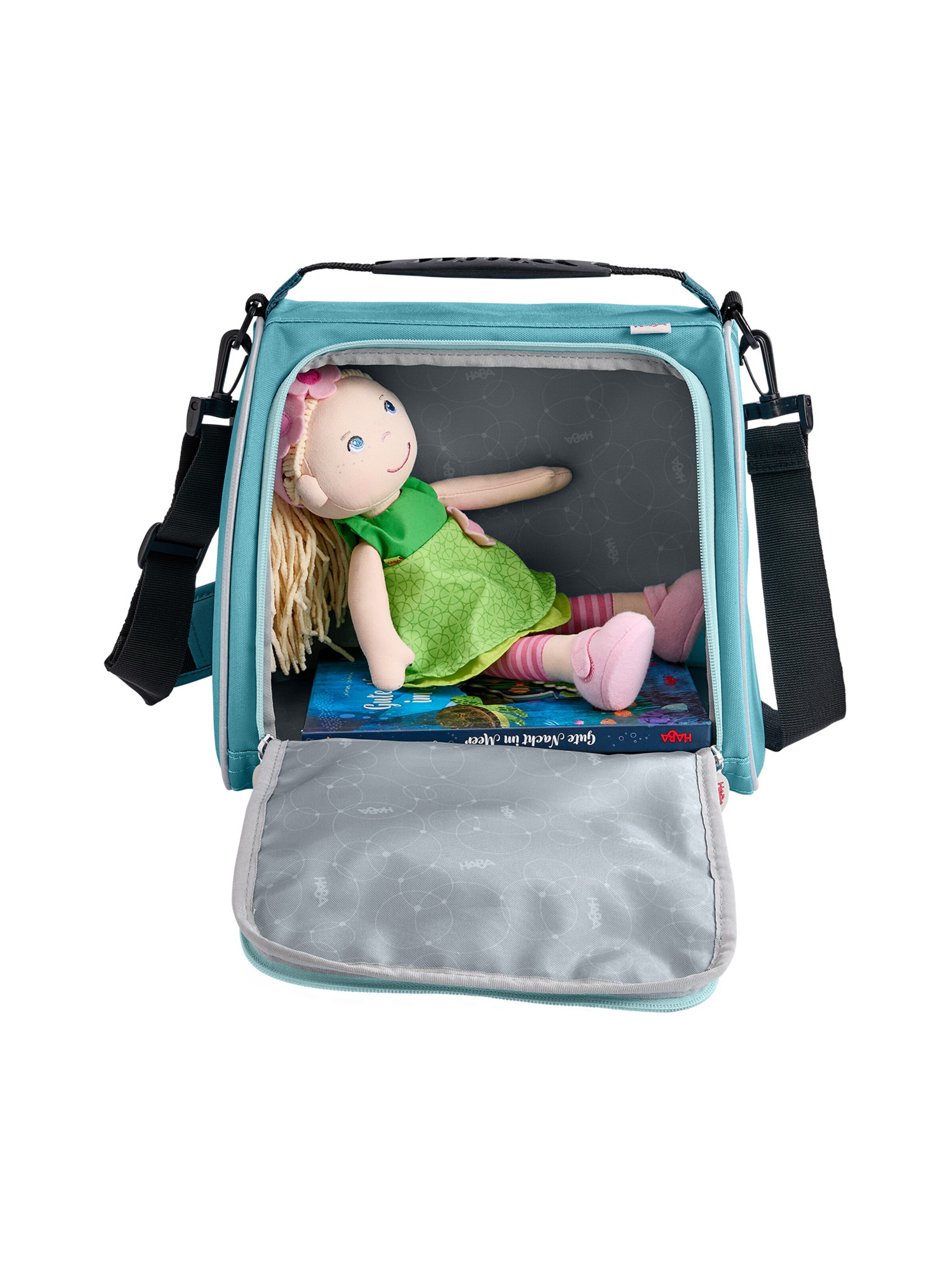 HABA Bag ' Trolleytasche klein ' in Green