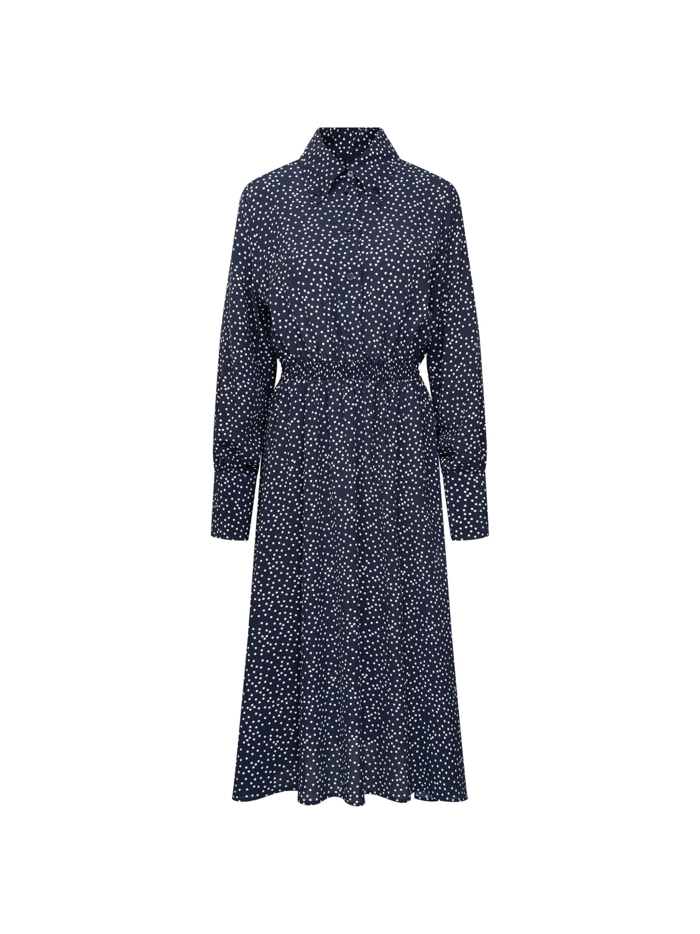 Robe-chemise SEIDENSTICKER en bleu : devant