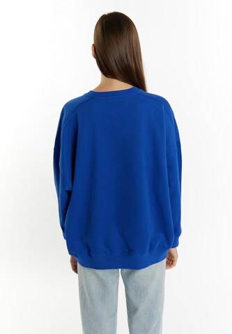 MYMO Sweatshirt 'Keepsudry' in Blau