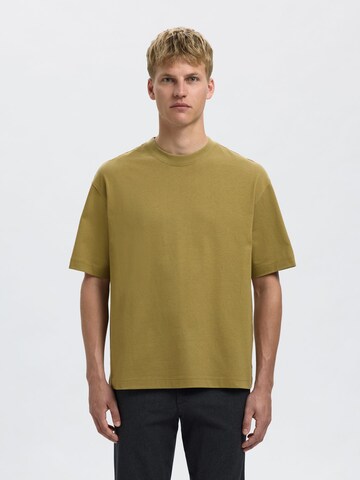 SELECTED Shirt in Green: front